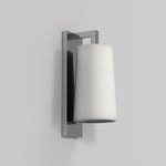 Cone 195 Shade- White/ Natural Brass