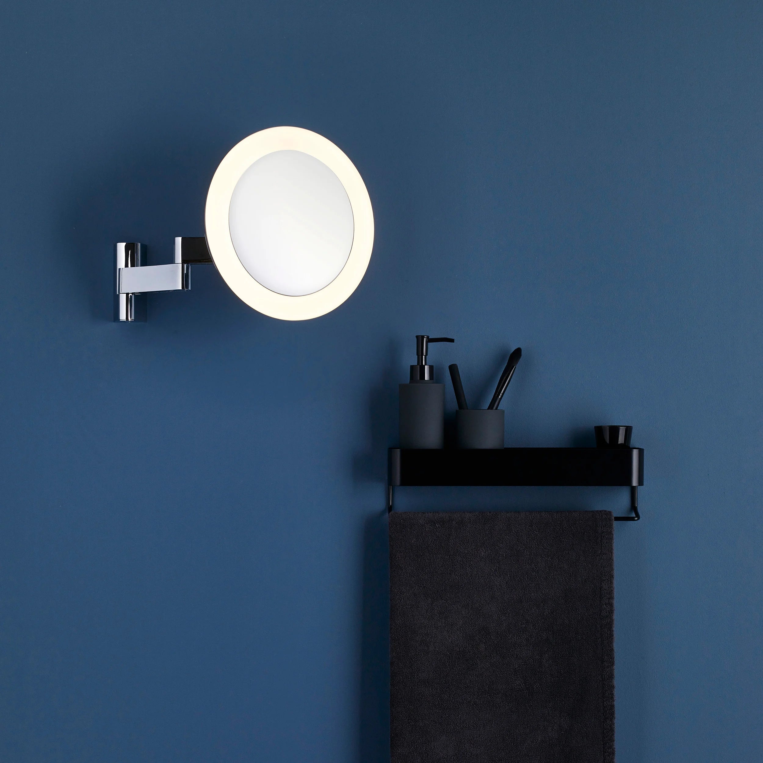 Niimi Round LED Bathroom Mirror