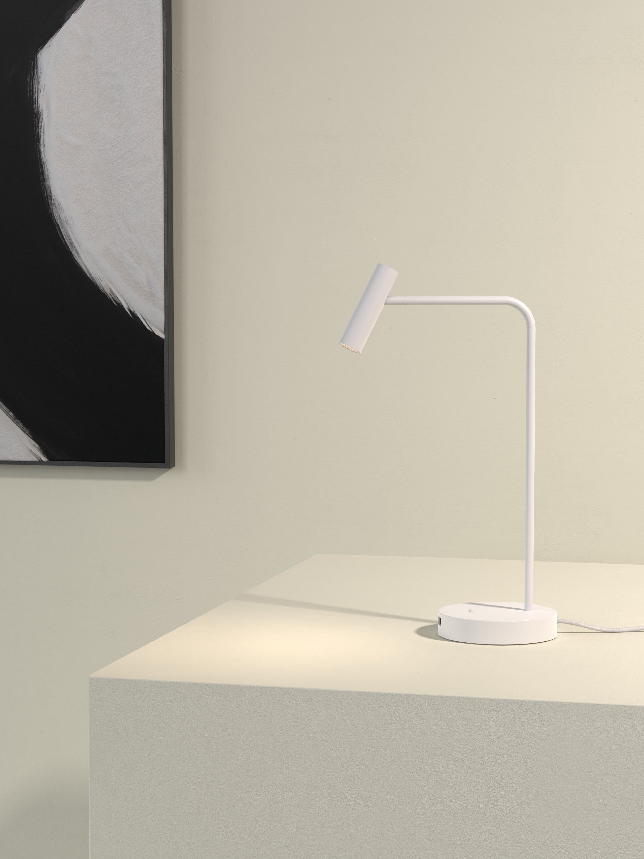 Enna Desk USB C Table Lamp- Various Finishes