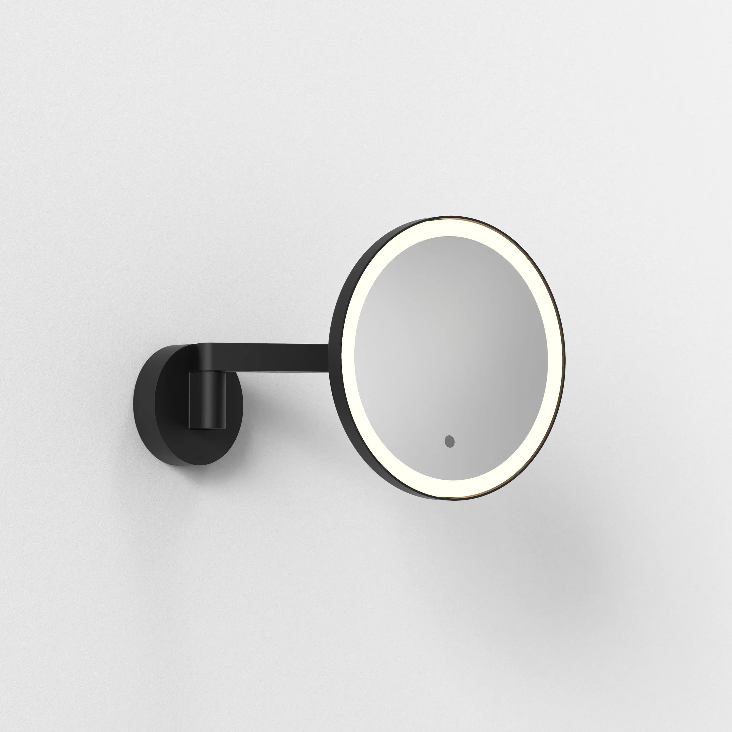 Nagoya Bathroom Mirror- Polished Chrome/ Black