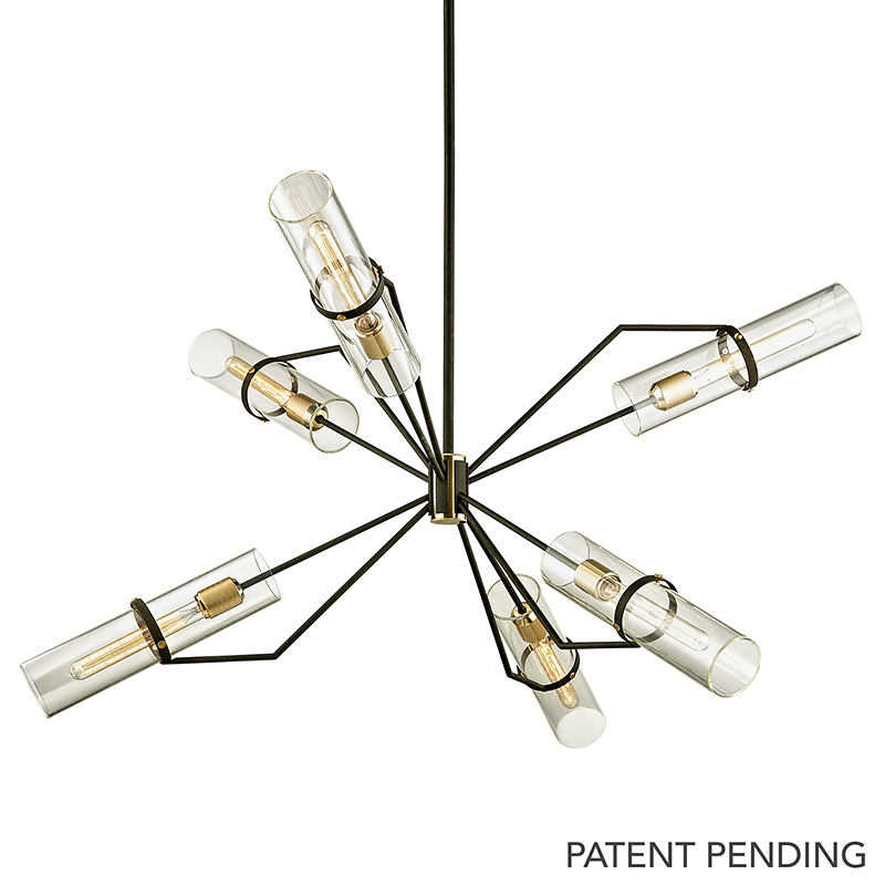 Raef 6Lt Chandelier