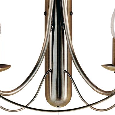 Mayfair 2 Lt Wall Light - Antique Brass/Satin Silver/Black Iron Finish