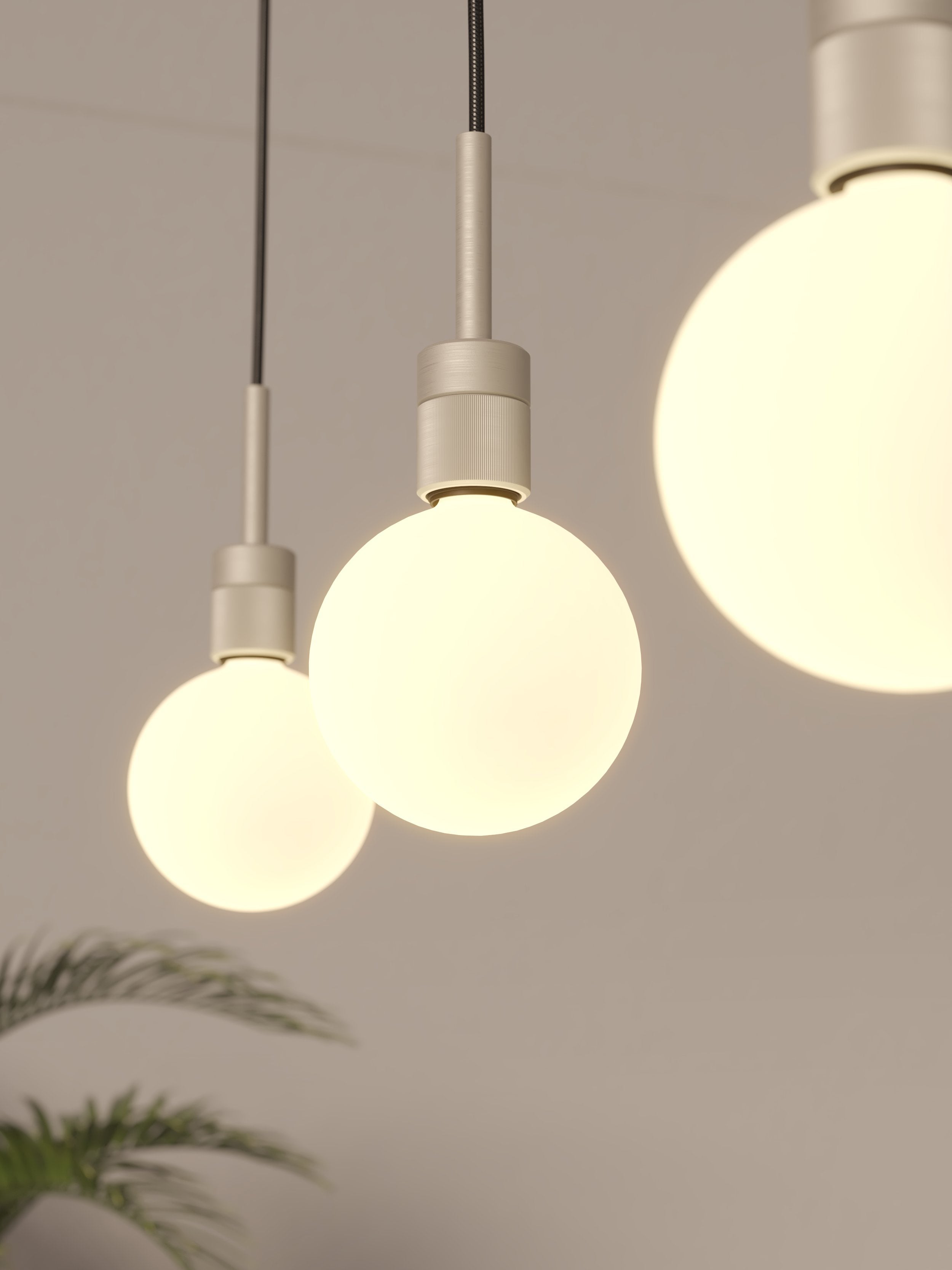 Pendant Suspension Kit 4 Knurled