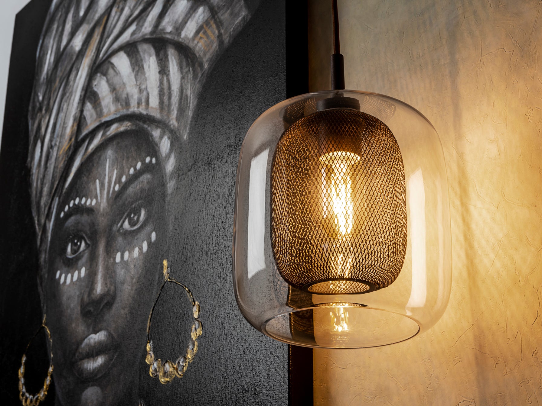 Fox Chocolate Wall Light