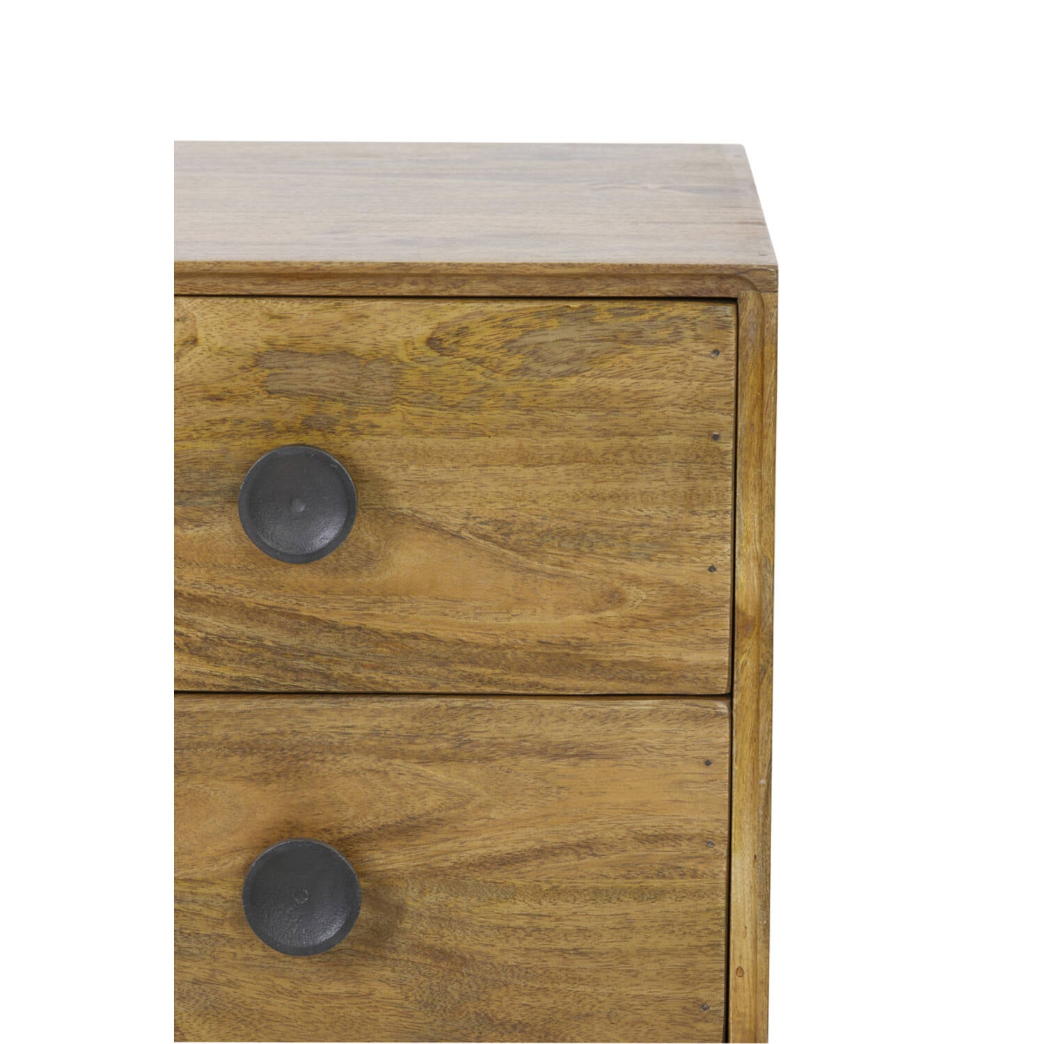 Espita Small Cabinet - Oil Brown Wood Finish
