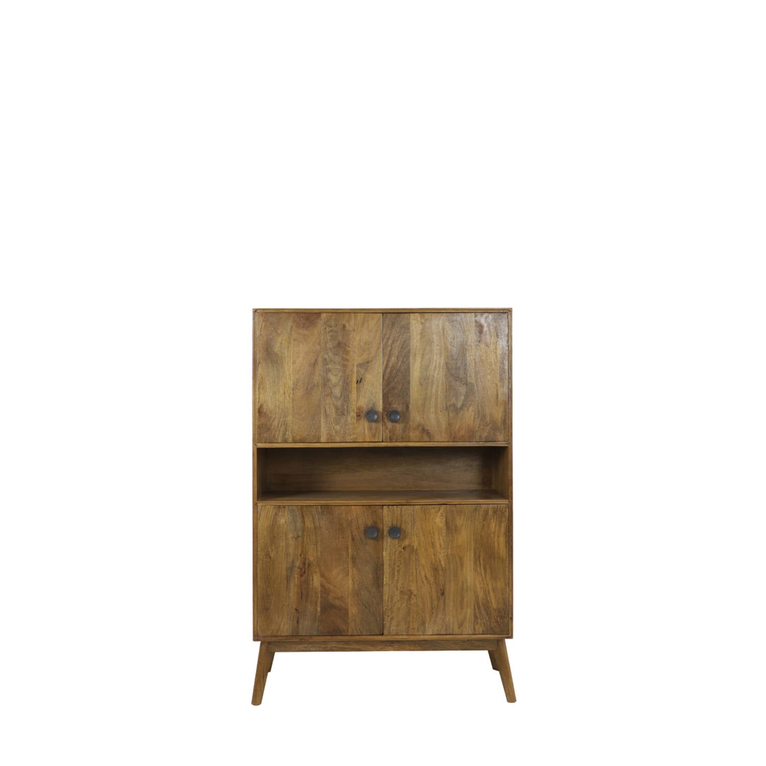 Espita Large Cabinet - Oil Brown Wood Finish