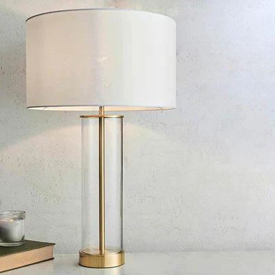 Selina Satin Brass Touch Table Lamp