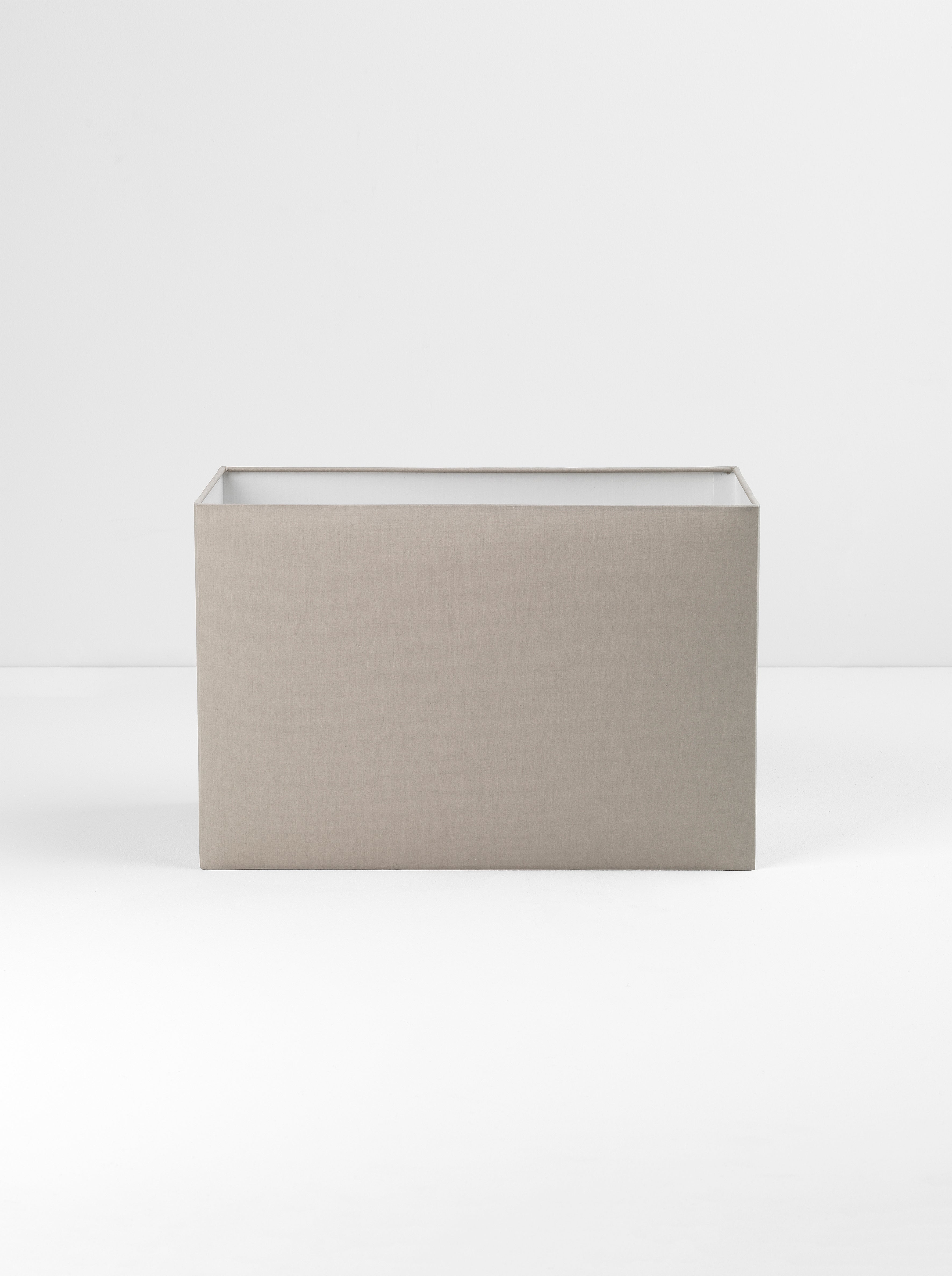 Rectangle 400 Shade- White/ Putty Finishes