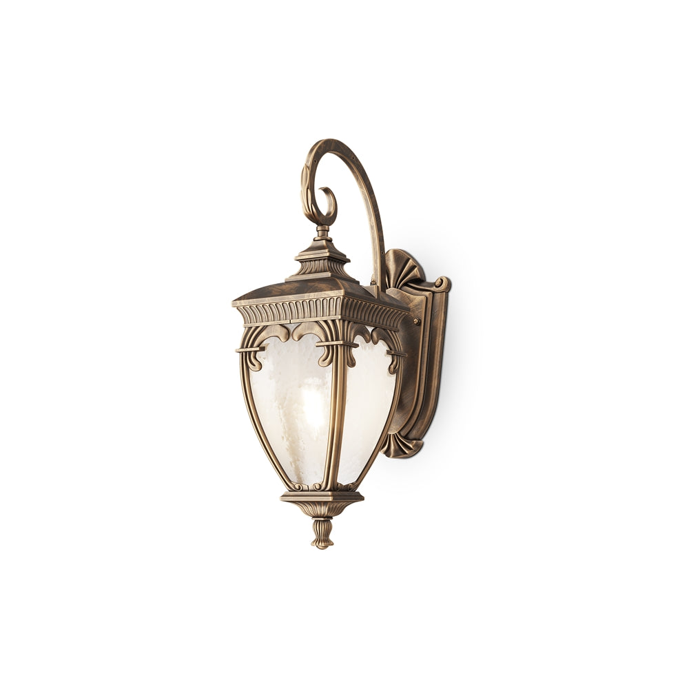 Fleur Wall Light - Black / Antique Bronze