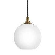 Chelsea Opal Glass Globe Pendant Light- Various Finishes