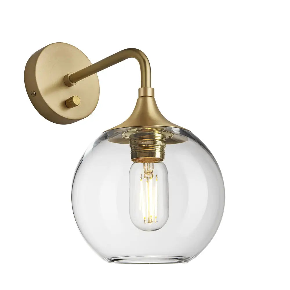 Chelsea Glass Globe/Dome Wall Light - Various Finishes
