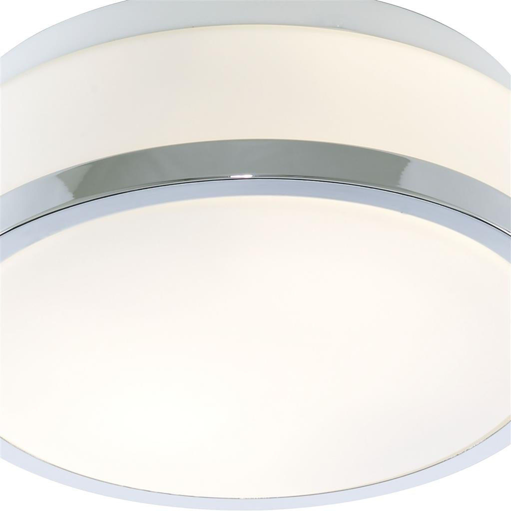 Cheese 2Lt Flush Bathroom Ceiling Light IP44 - Various Sizes & Colours