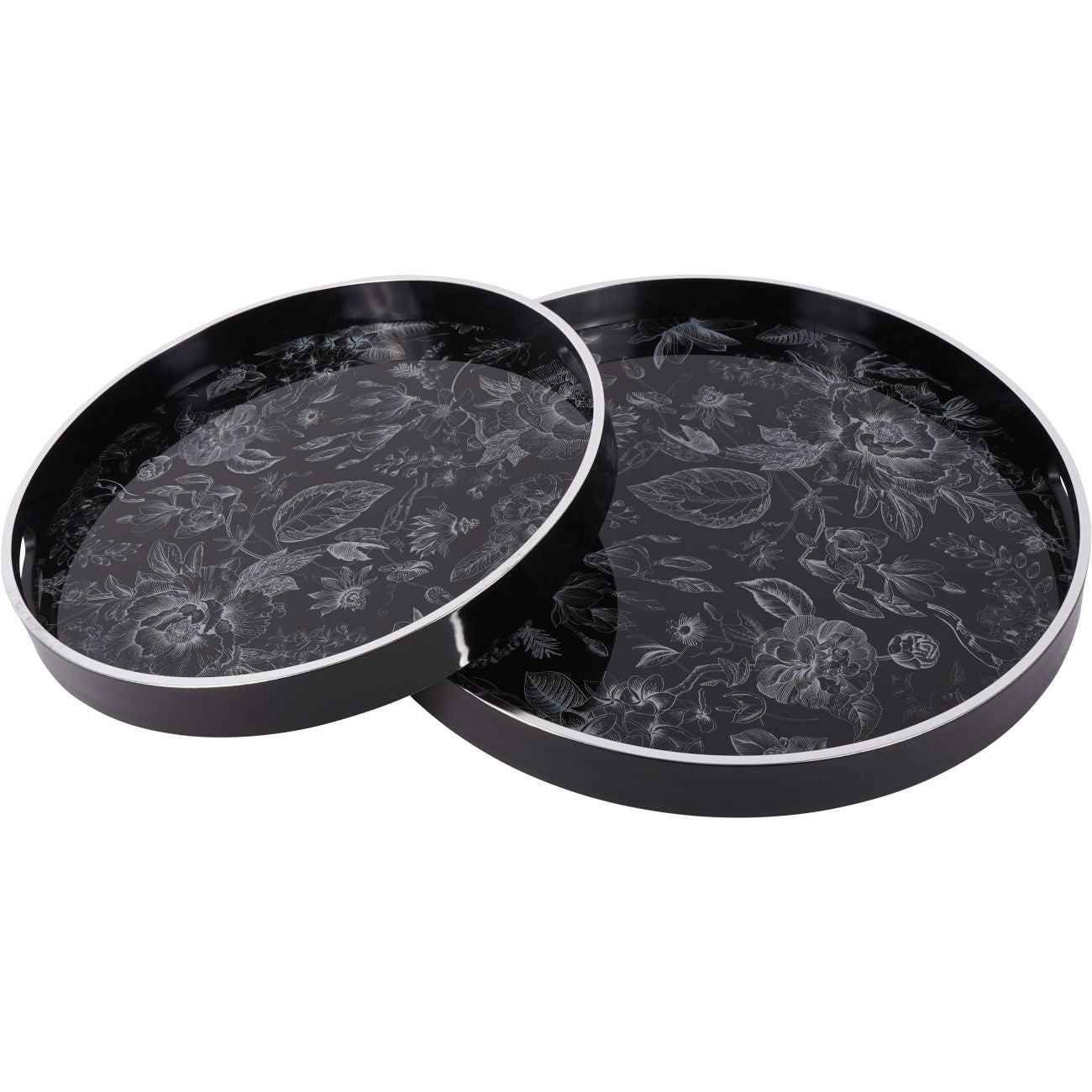 Louise Print Set Of 2 Trays