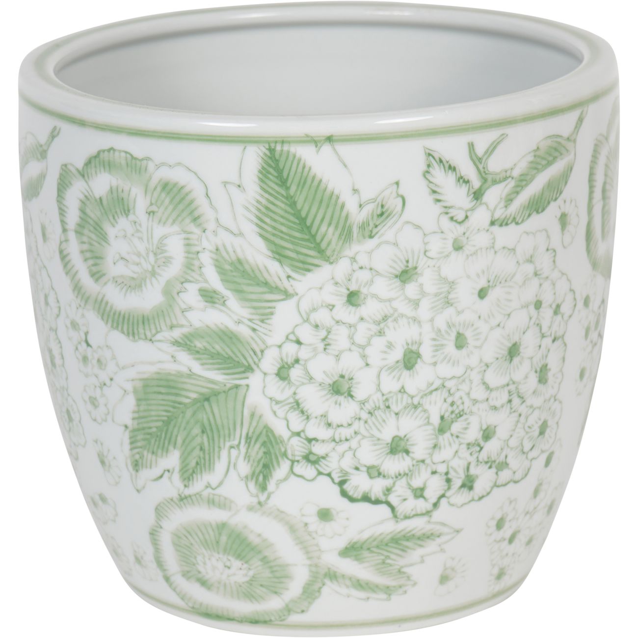 Green Porcelain Planter Medium