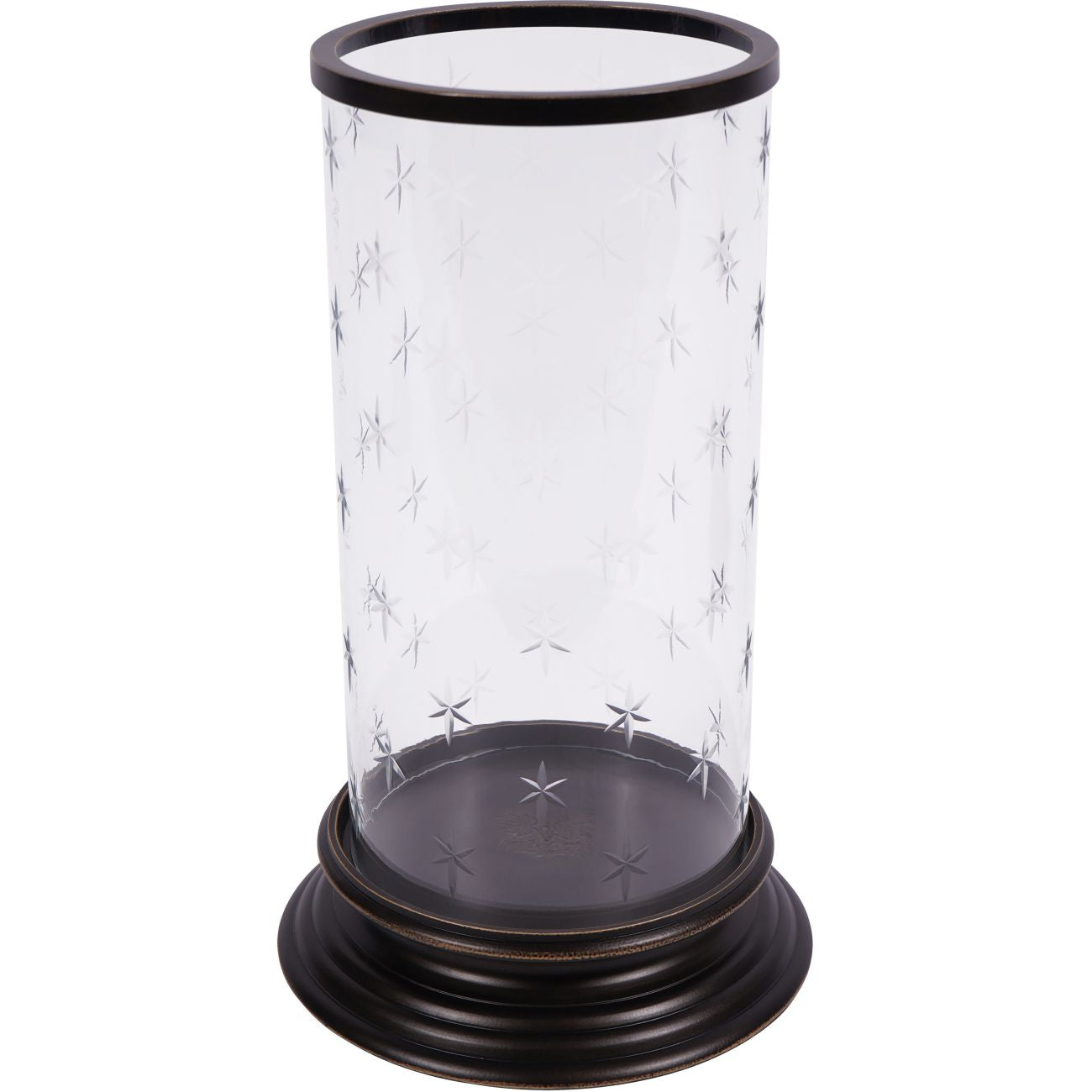 Dark Bronze Cleverton Hurricane Lamp - Large/Medium/Small