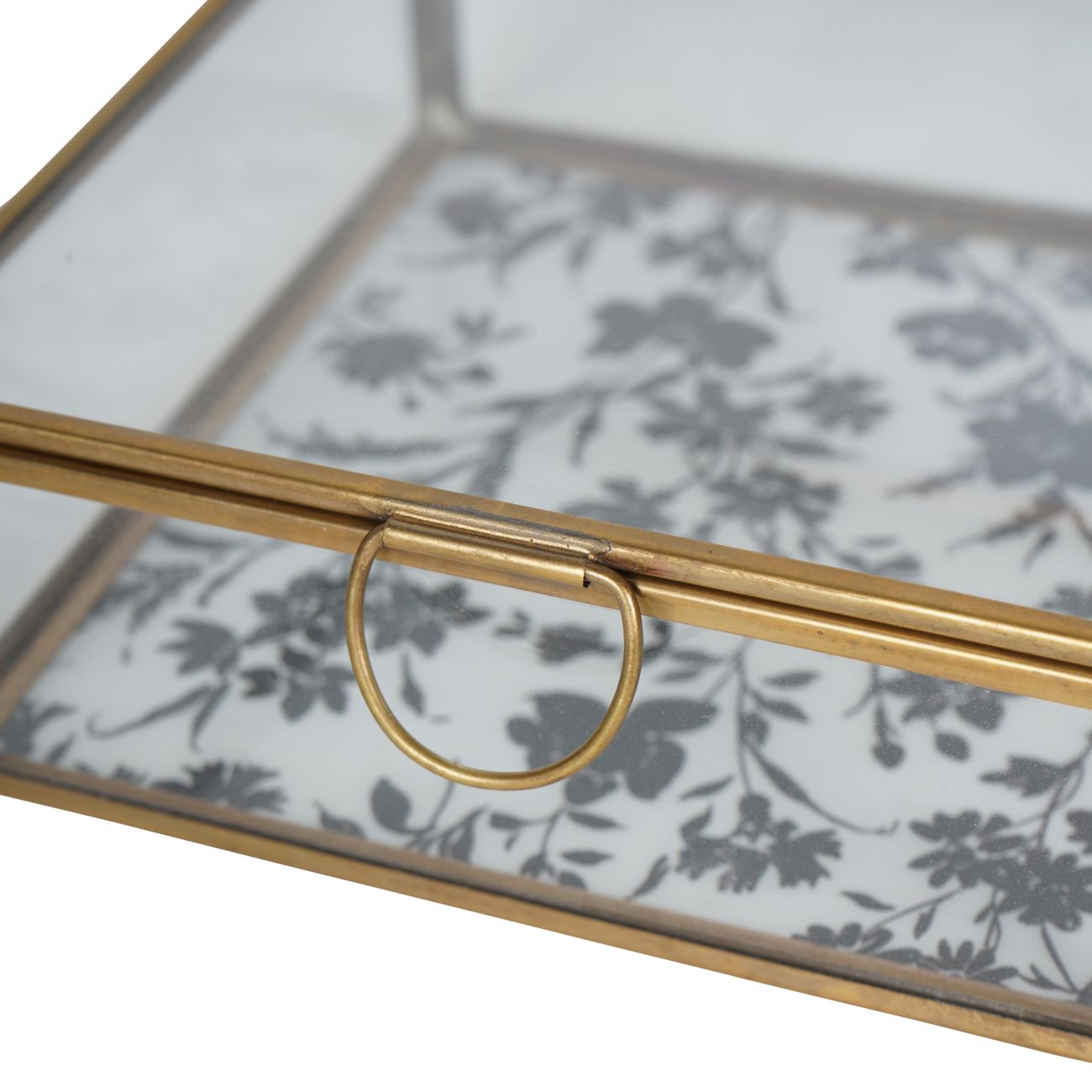 Clear Single Glass Box In Rye -Large/Small