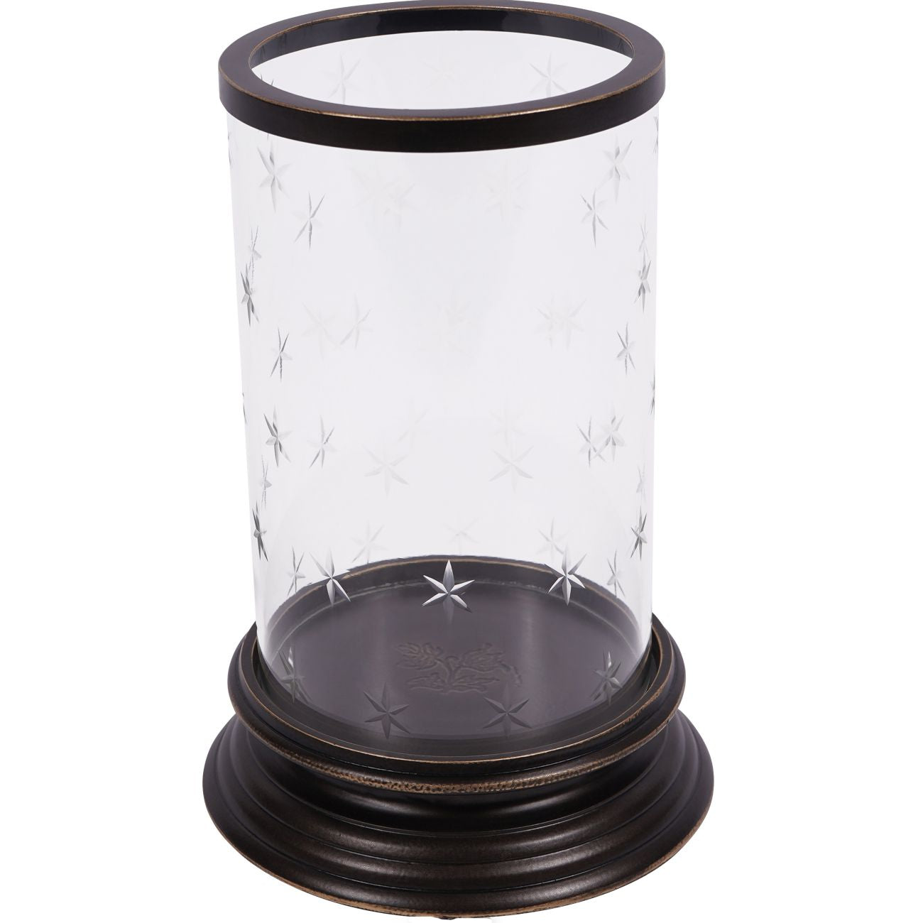 Dark Bronze Cleverton Hurricane Lamp - Large/Medium/Small