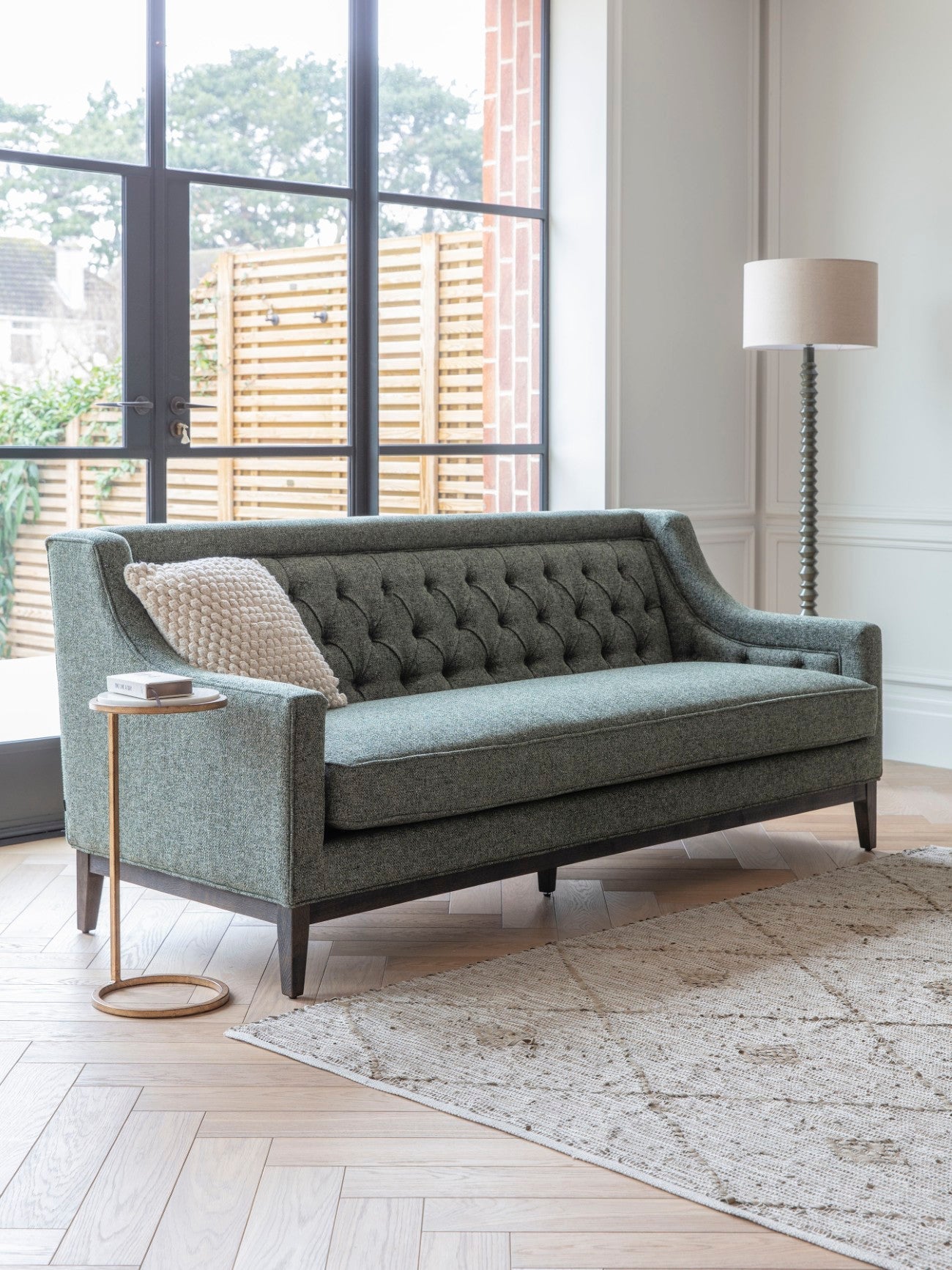 Theodore Buttoned Sofa - Various Colours