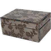 Truffle Pollington Roses Mirrored Printed Jewellery Box  - Various Sizes