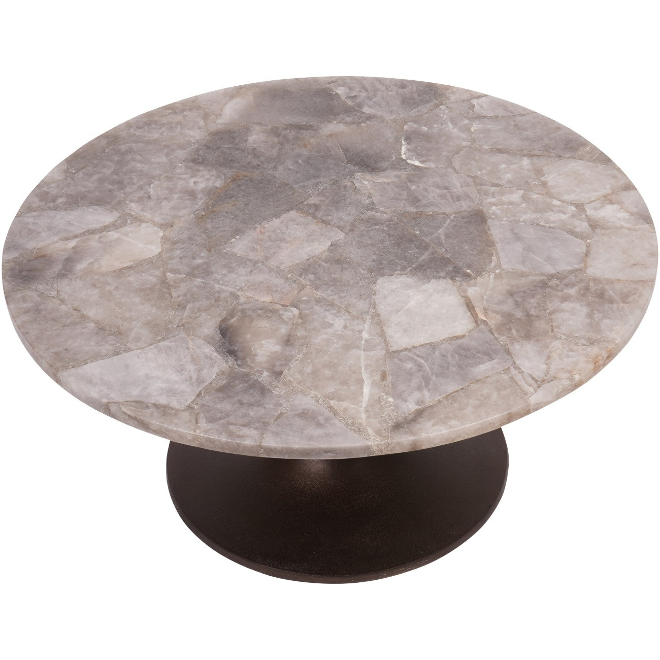 Bosworth Smokey Quartz Side Table- 42cm/ 60cm/