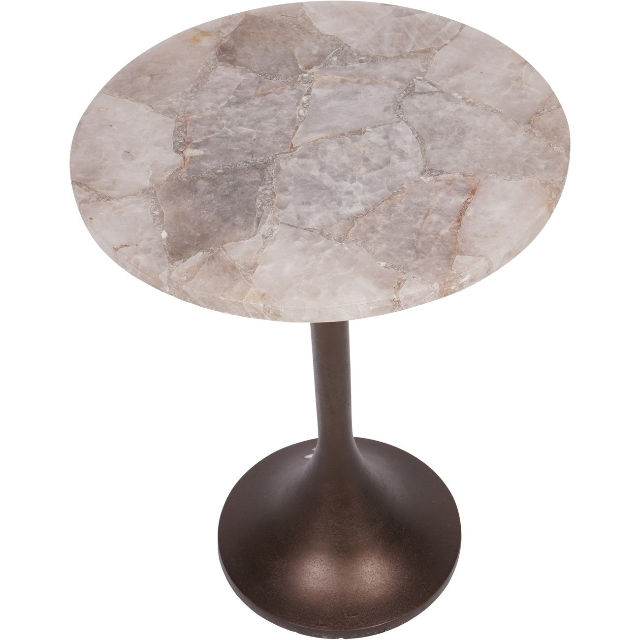 Bosworth Smokey Quartz Side Table- 42cm/ 60cm/