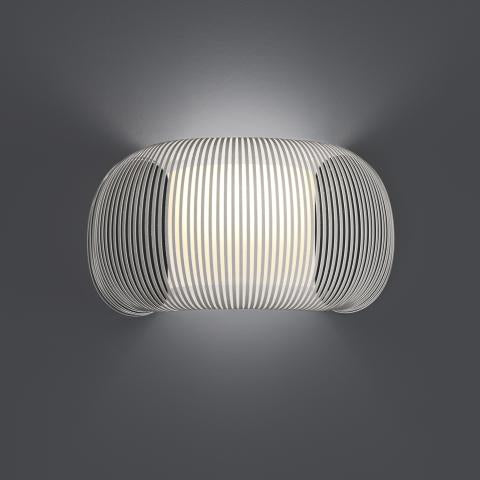 Mirta Wall lamp- Stone/ White Finishes