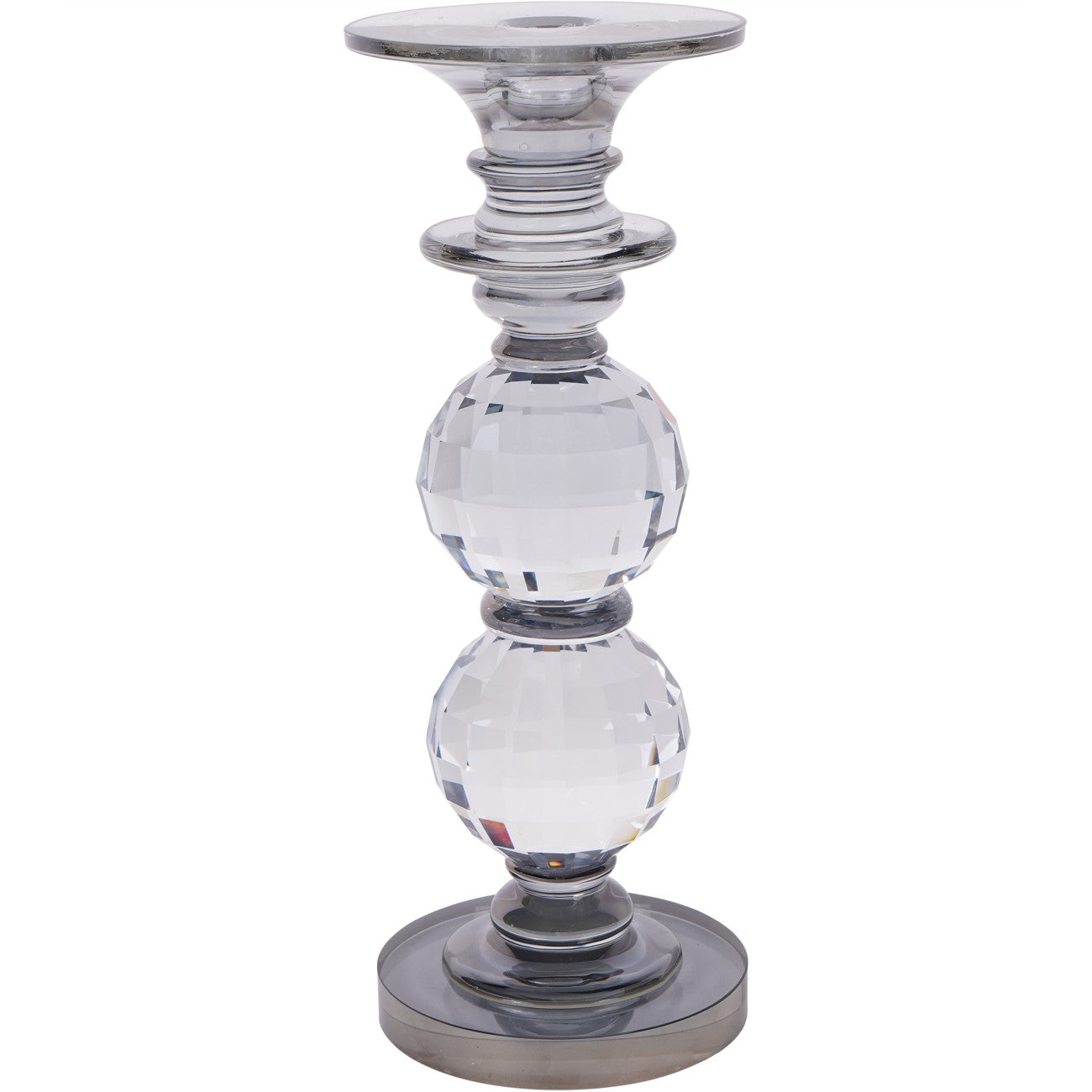 Kersey Glass Candle Holder - Small/Large
