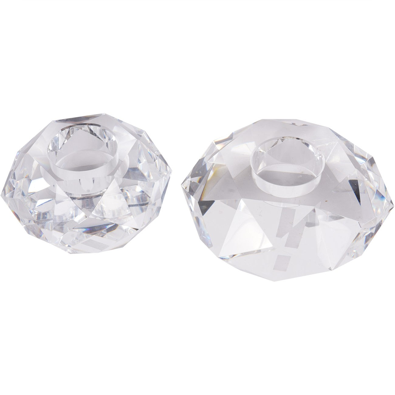 Set of 2 Morcott Glass Tealight Holder