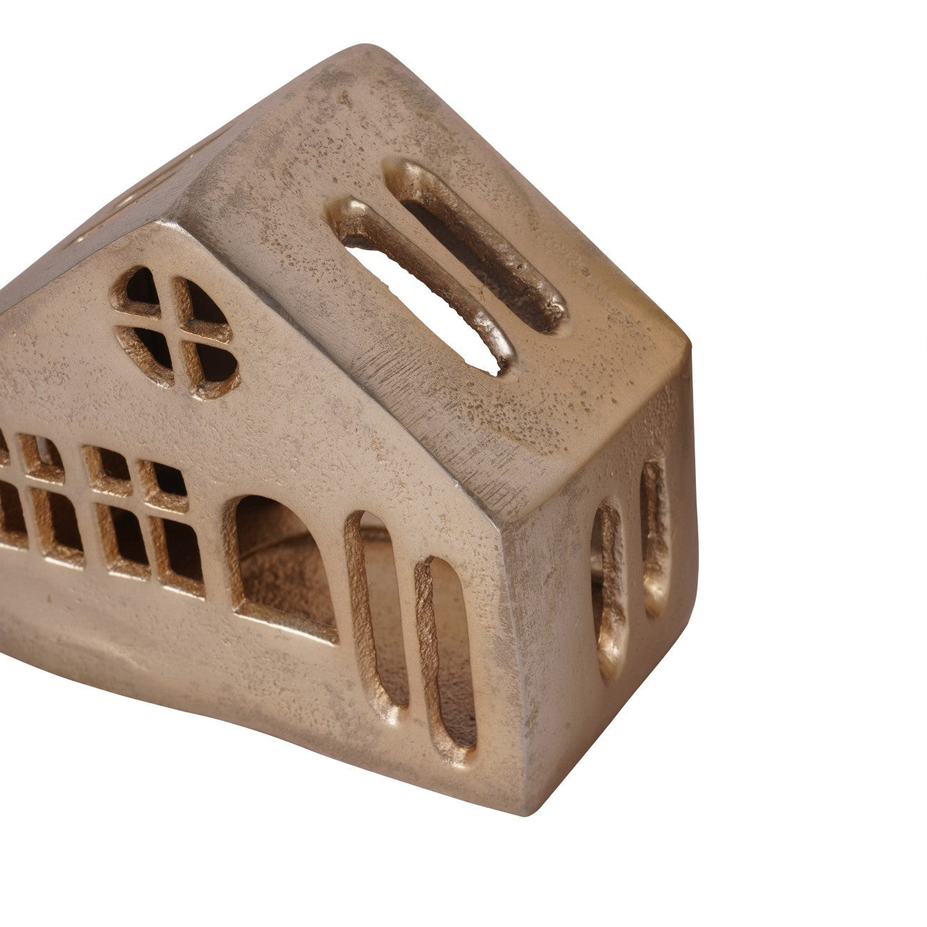 Hand Crafted House's Set of 3 - Gold/Silver