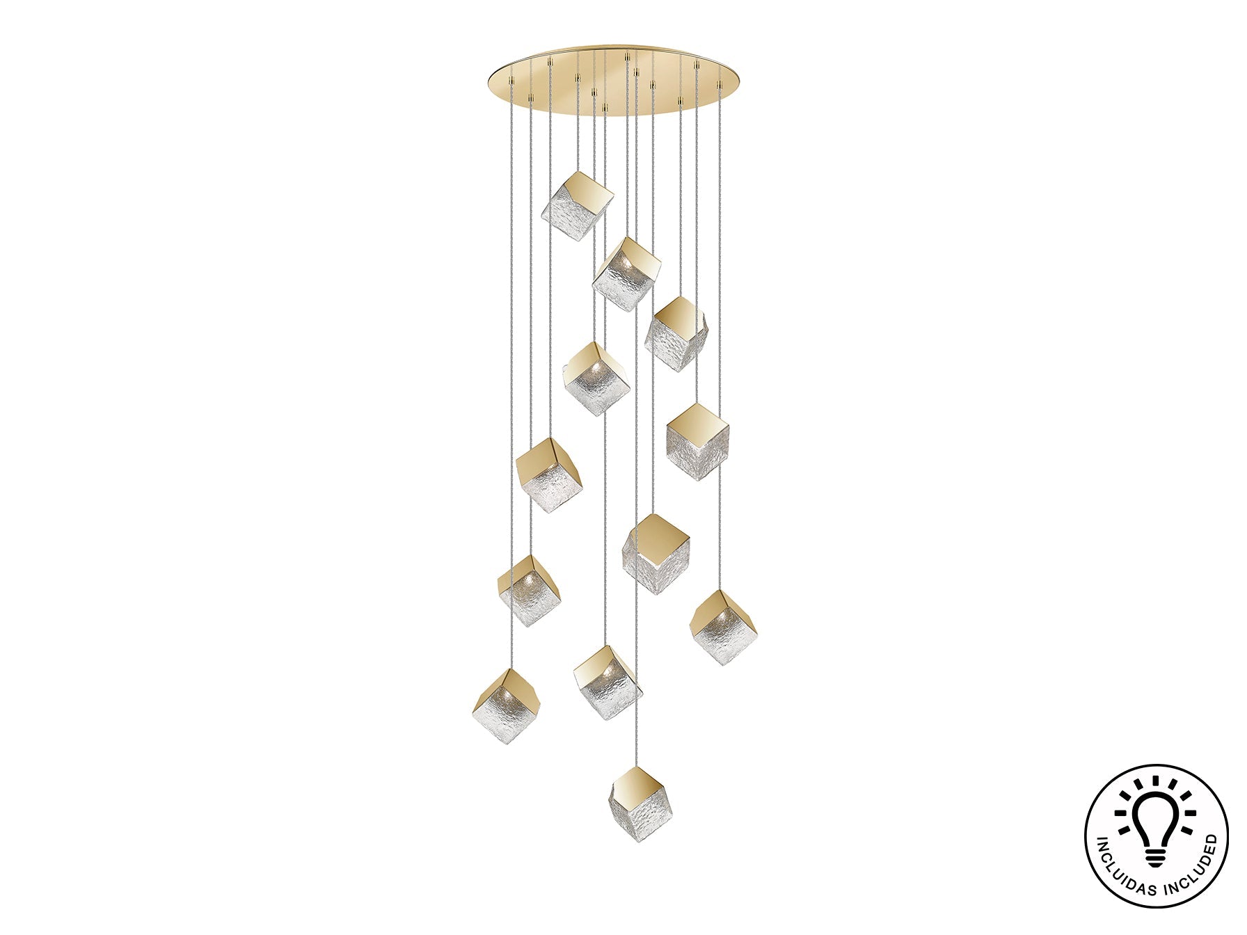 Priscila Lamp 12L Gold G9 Ip20