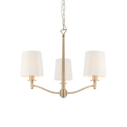 Della 3/5Lt Multi-Arm Pendant - Antique Brass / Bright Nickel