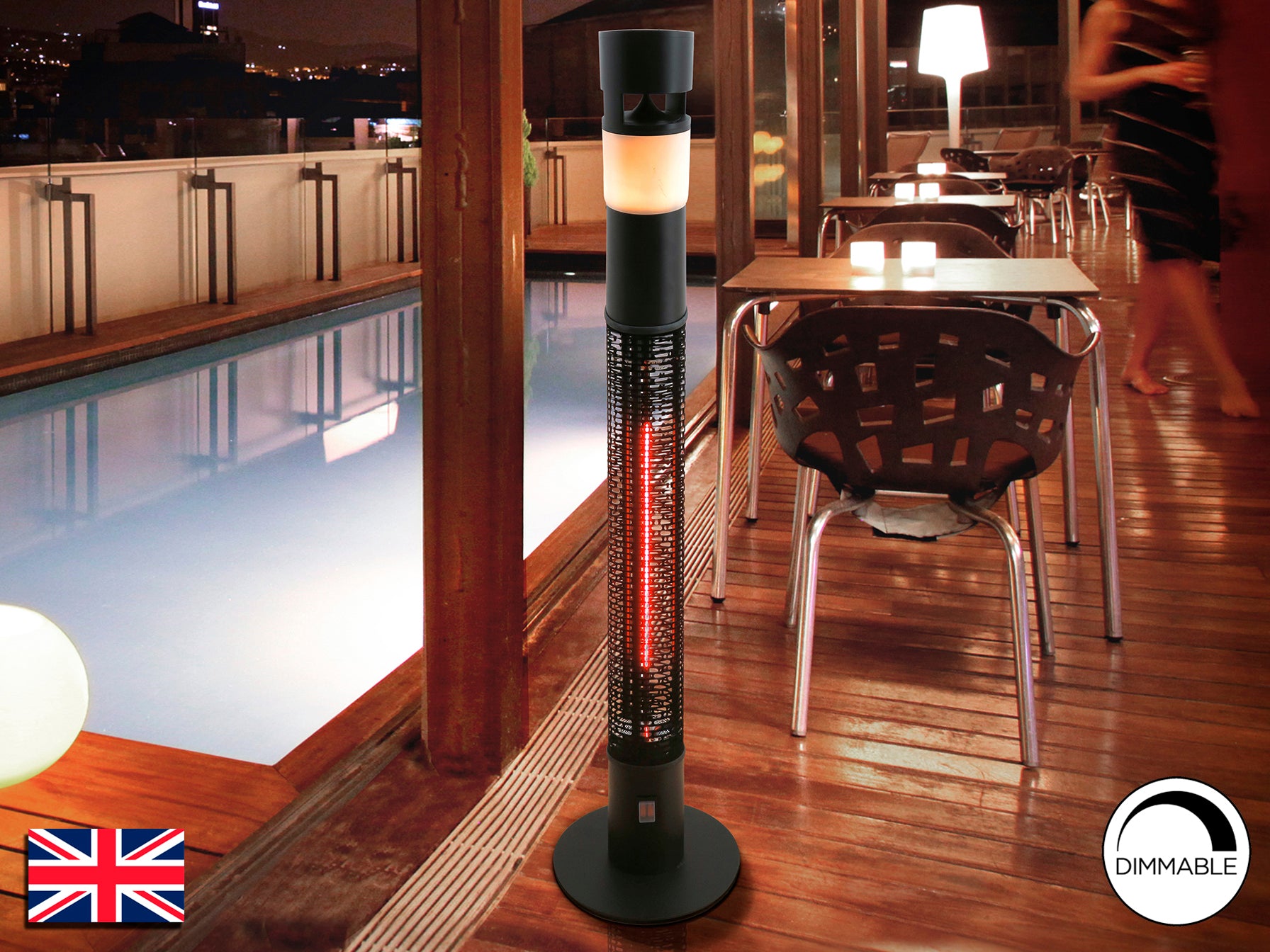 Heat Sound Outdoor Heater 1500W