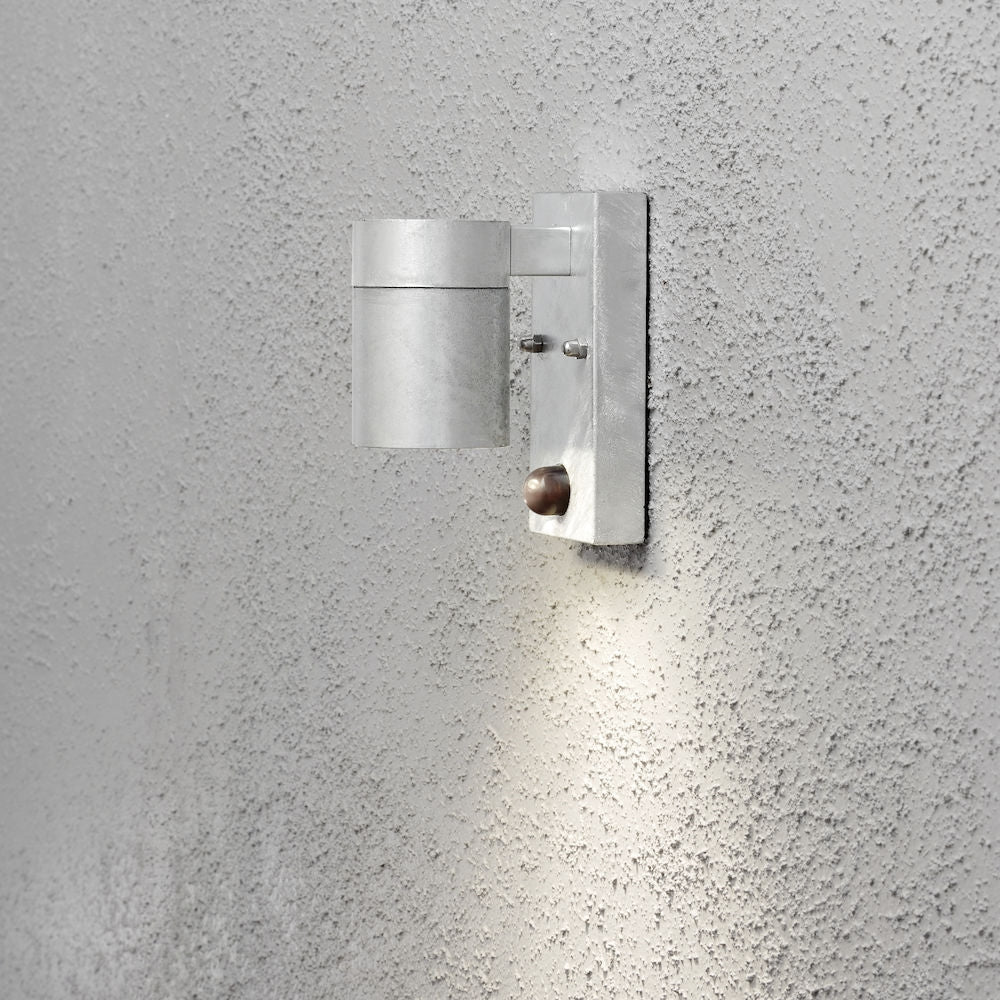 Modena Single/Double Wall Light GU10 IP44 PIR - Various Finishes