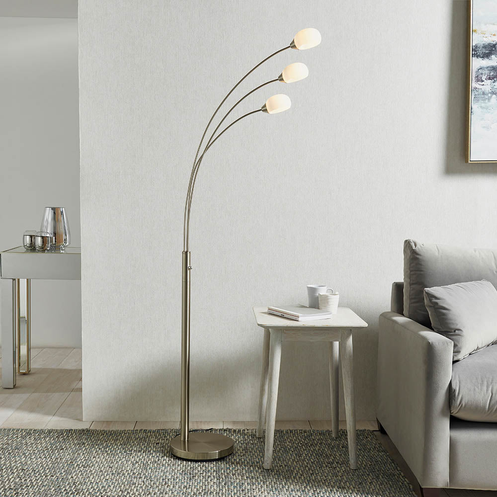 Glowver 3/5Lt Floor Lamp Integrated LED
