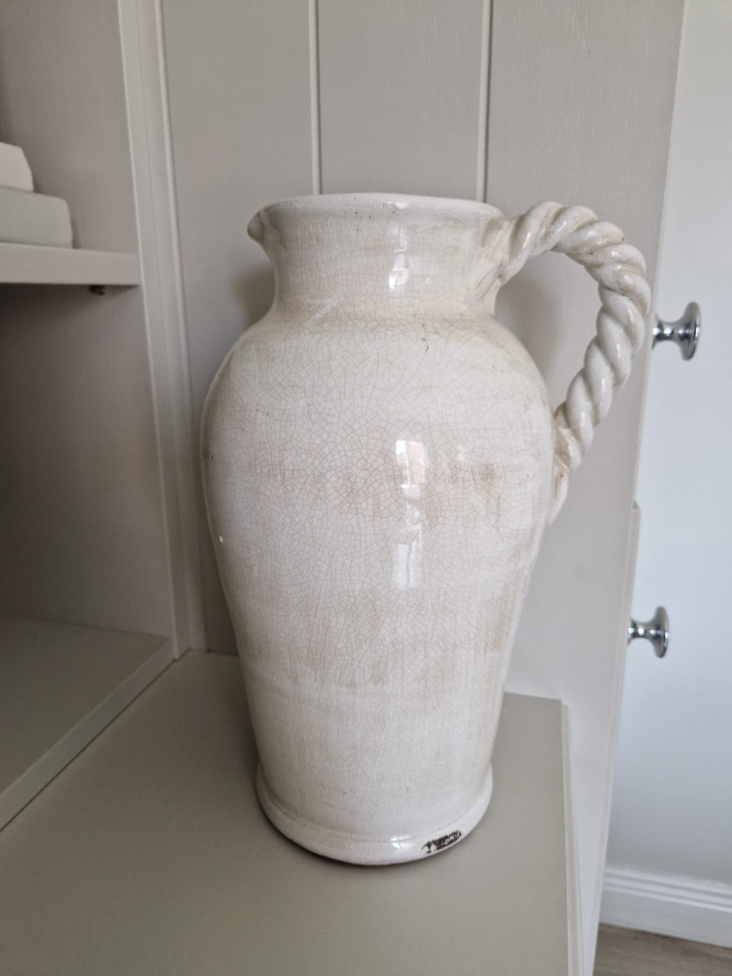 Ceramic Twist Handle Jug