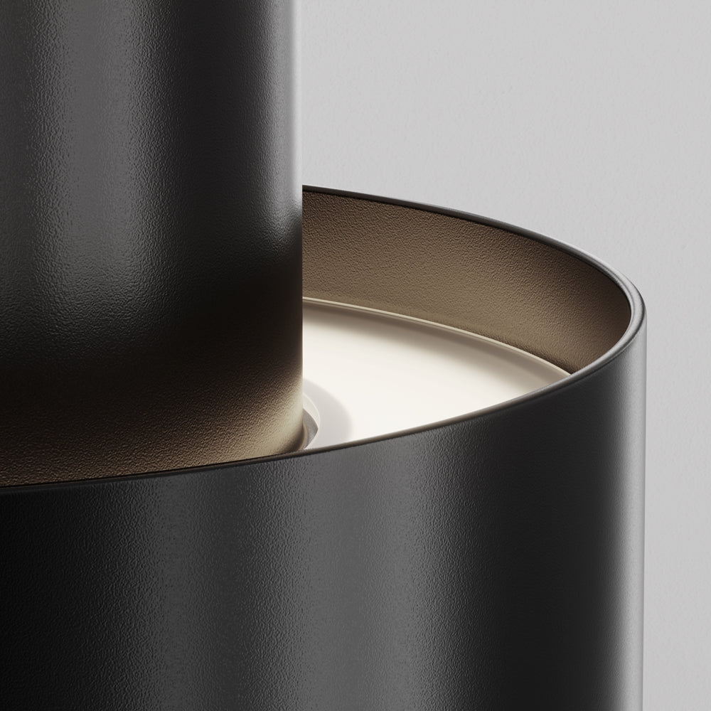 Planet Ceiling lamp Black/White - Finish