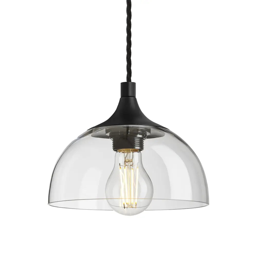 Chelsea Glass Globe/Dome Pendant Light - Various Finishes
