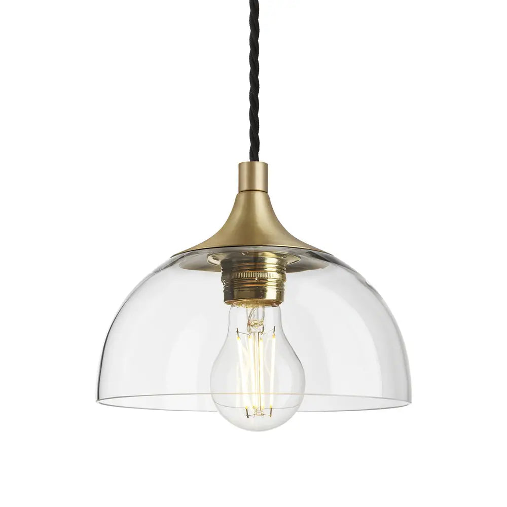 Chelsea Glass Globe/Dome Pendant Light - Various Finishes