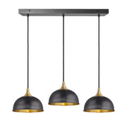Chelsea Dome 3 Wire Cluster Lights - Various Finishes