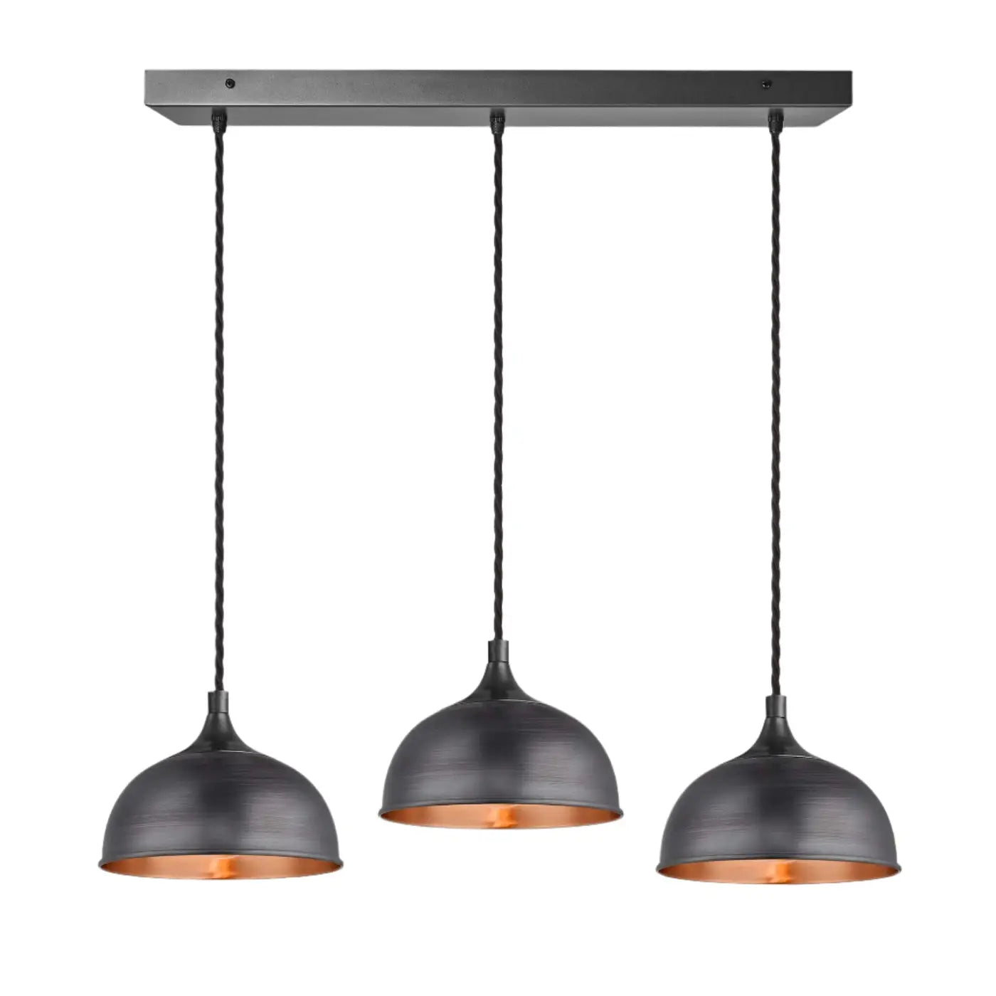 Chelsea Dome 3 Wire Cluster Lights - Various Finishes