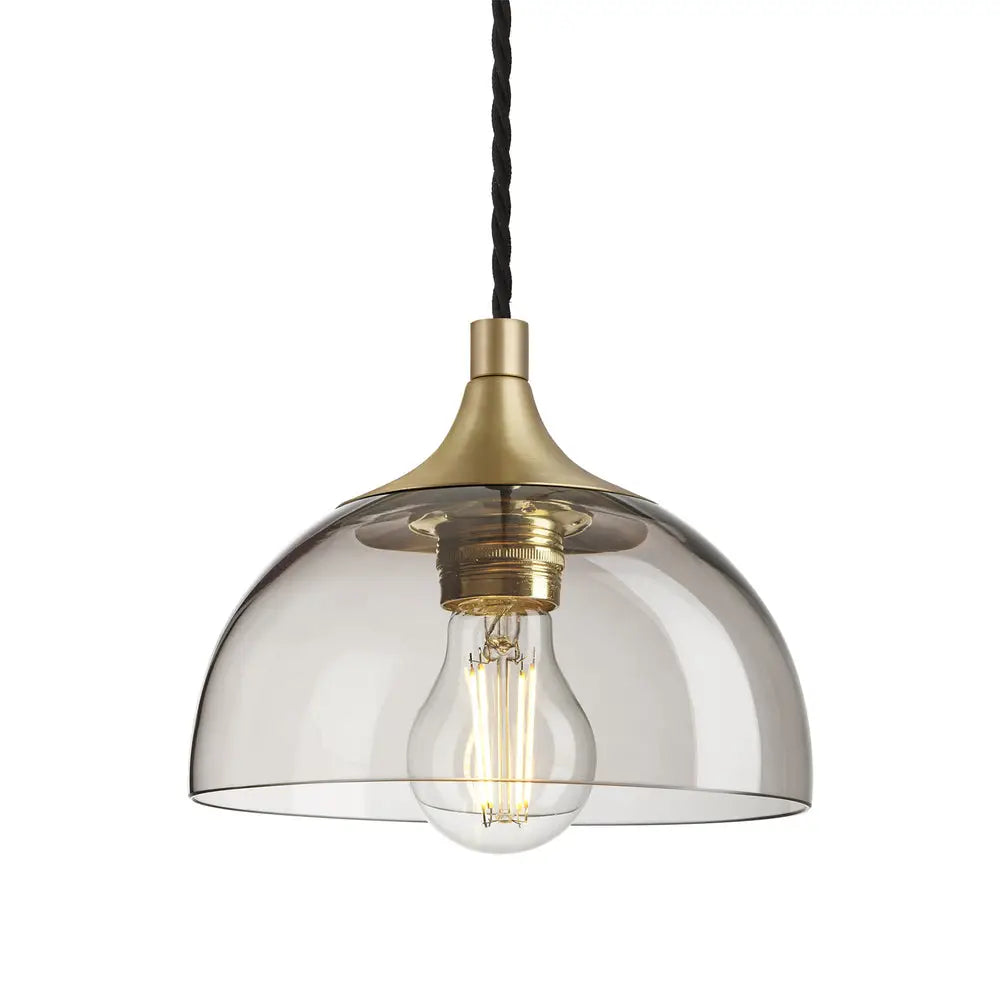 Chelsea Glass Globe/Dome Pendant Light - Various Finishes