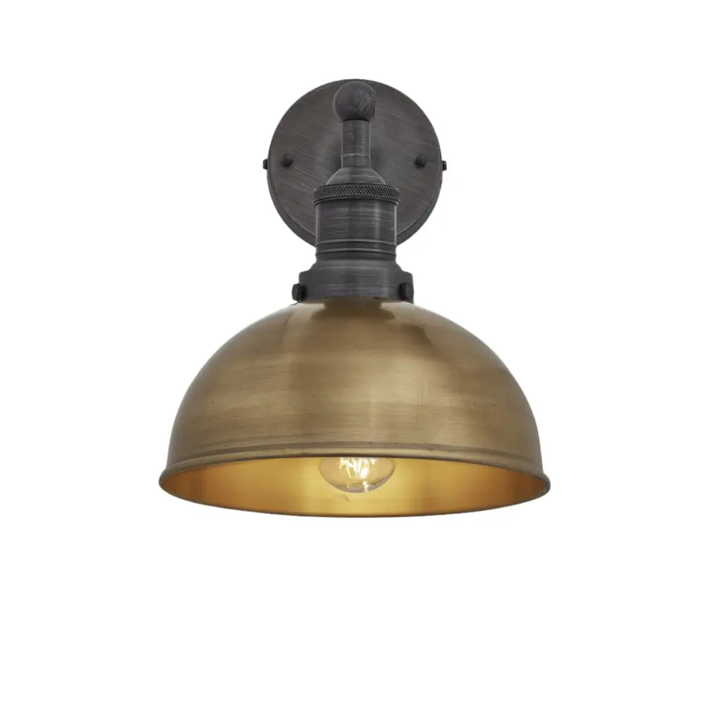 Brooklyn Dome Wall Light -Various Finishes