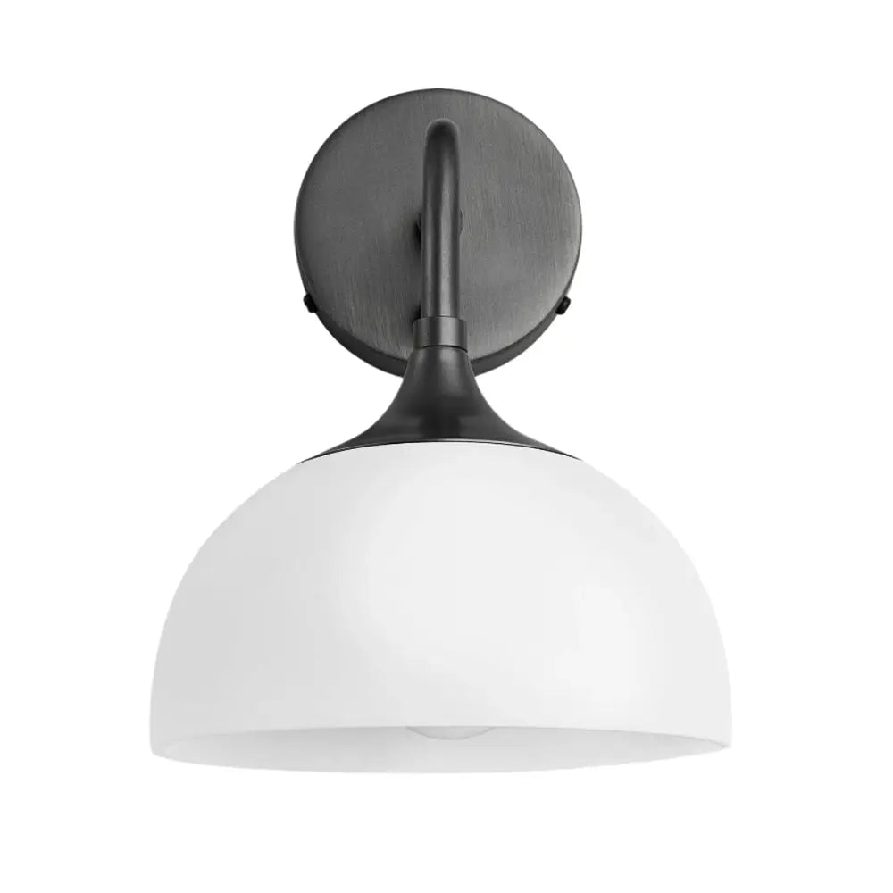 Chelsea Opal Glass Globe/Dome Wall Light  - Various Finishes