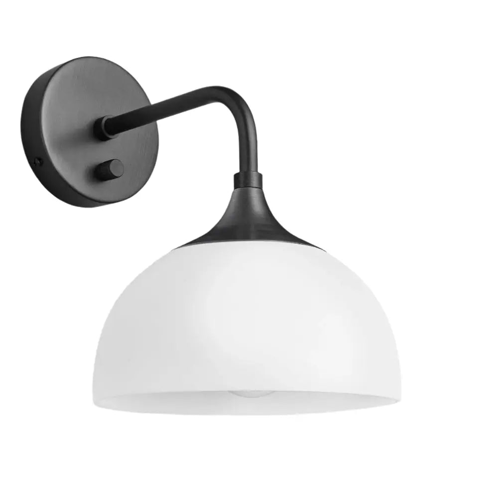 Chelsea Opal Glass Globe/Dome Wall Light  - Various Finishes