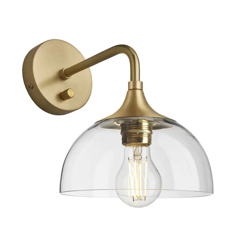 Chelsea Glass Globe/Dome Wall Light - Various Finishes