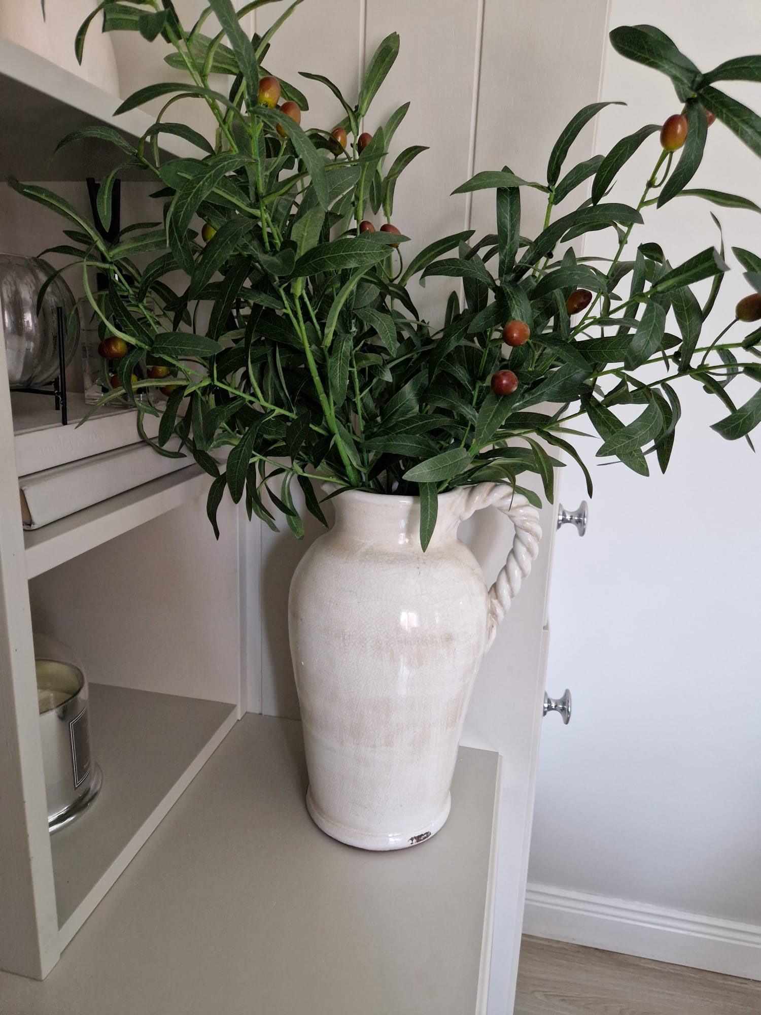 Ceramic Twist Handle Jug