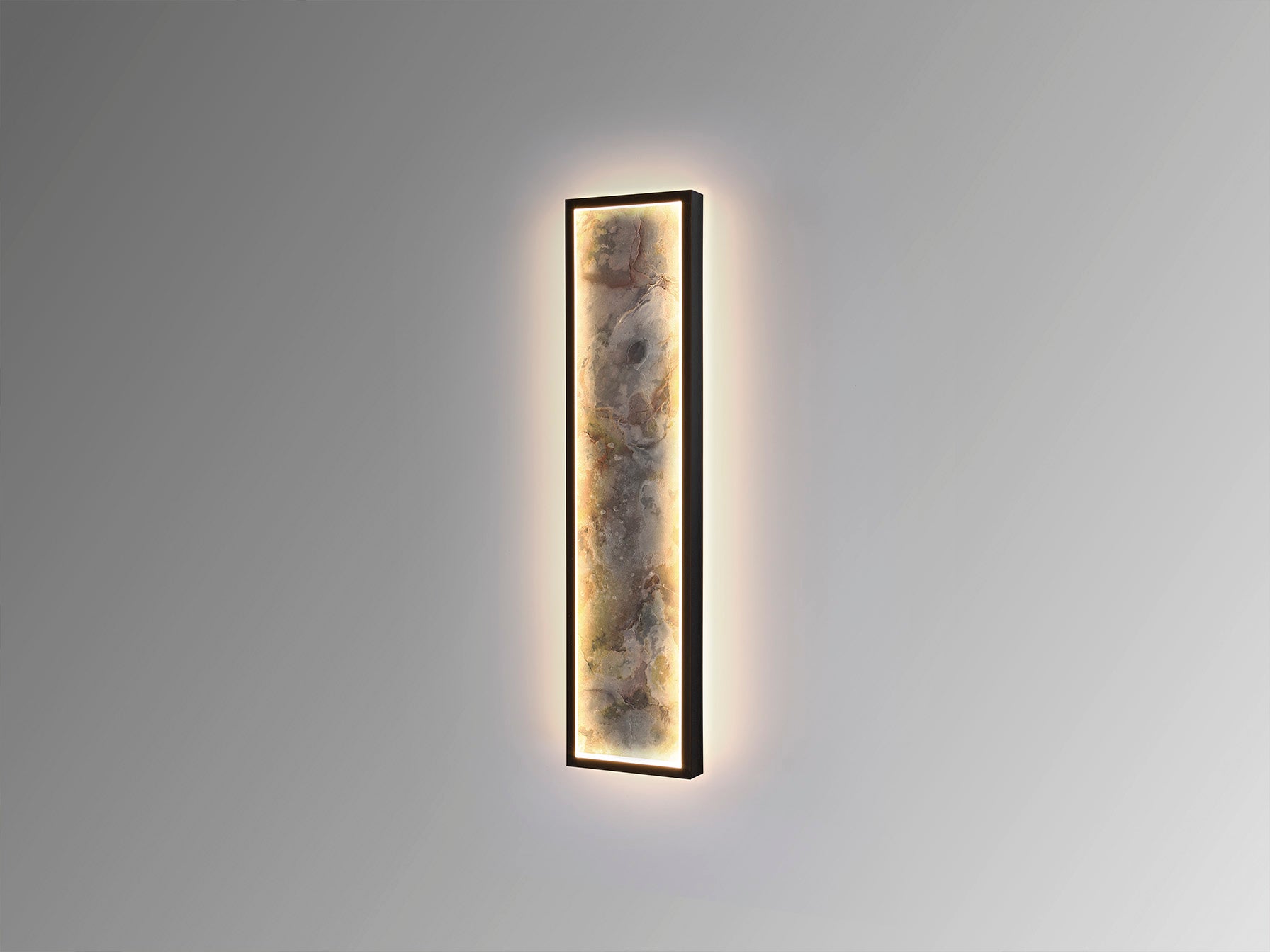 Stone Wall Lamp Led Cct -Black L60/ L100