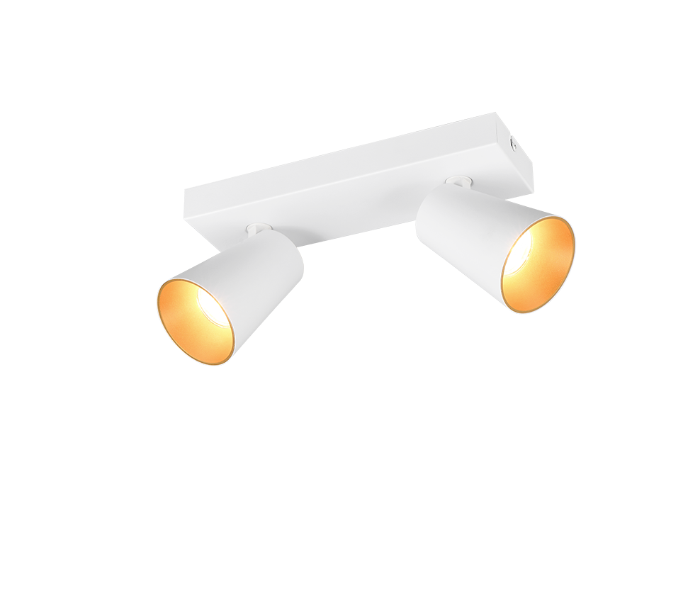 Sharp 2/3/4Lt Bar Spotlights - Black/White