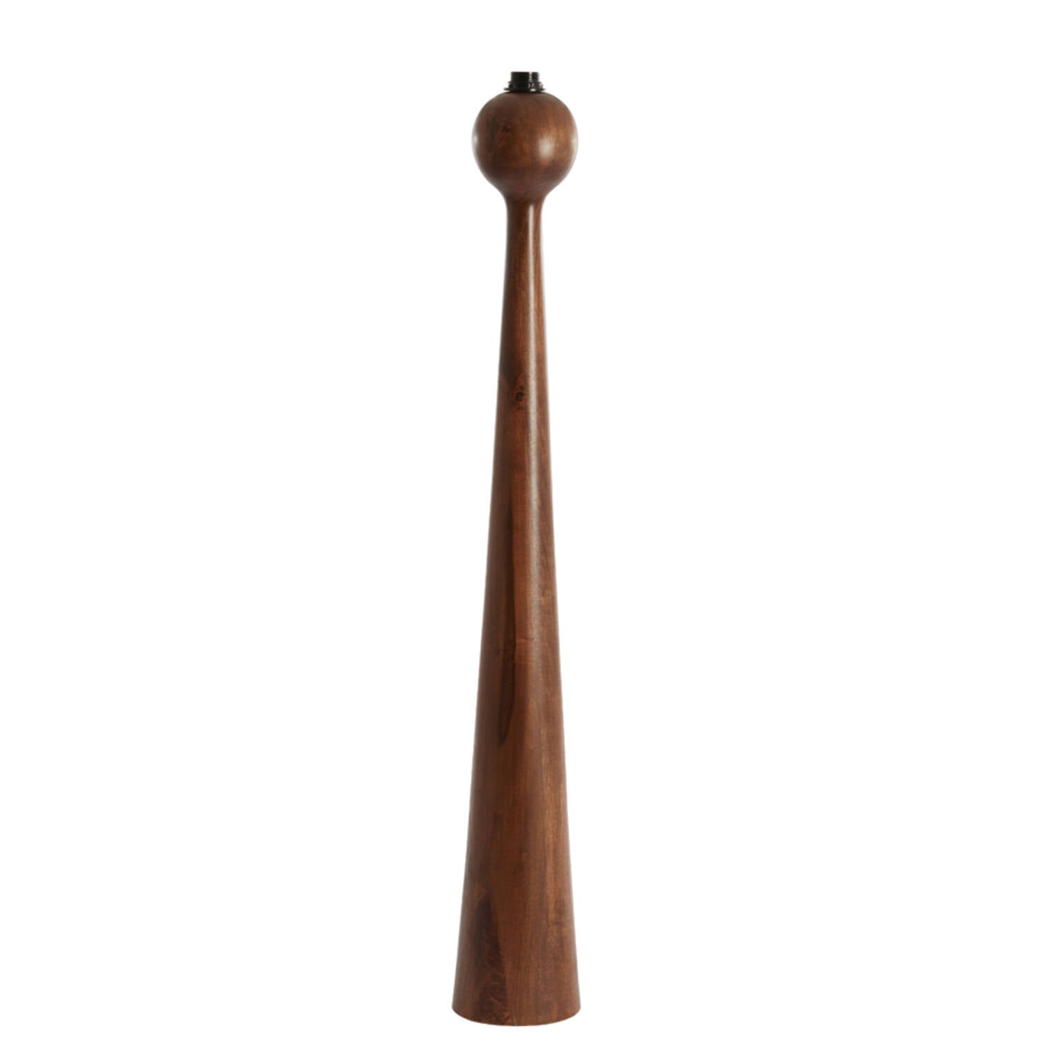 Festina Modern Wooden Floor Lamp -Dark/Light Brown