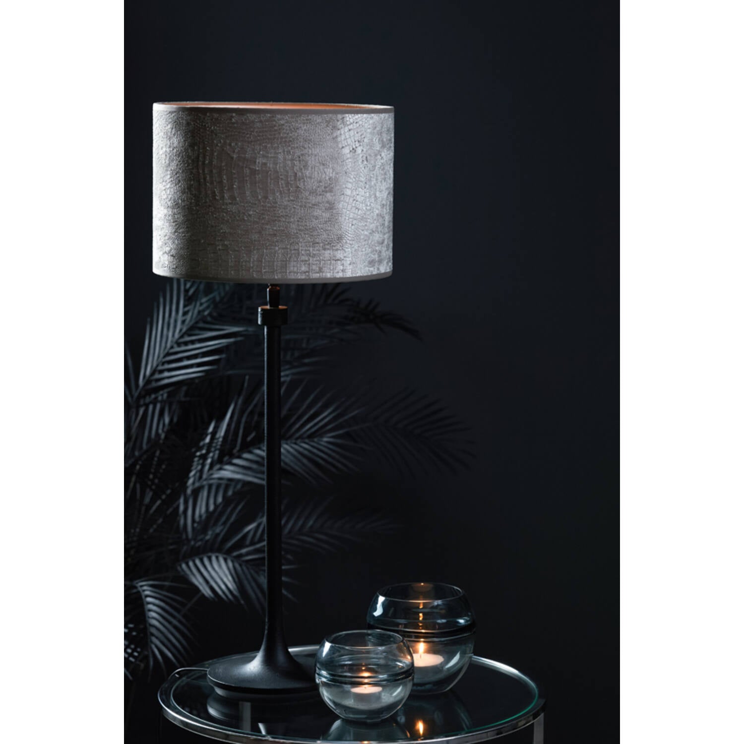 Olando Lamp Base- Black Finish